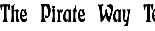 Font : Freedom-Condensed-Normal 2 Custom Text : The Pirate Way Test your own text here Click to download or to view this font on a tshirt that can be custom printed in Bali